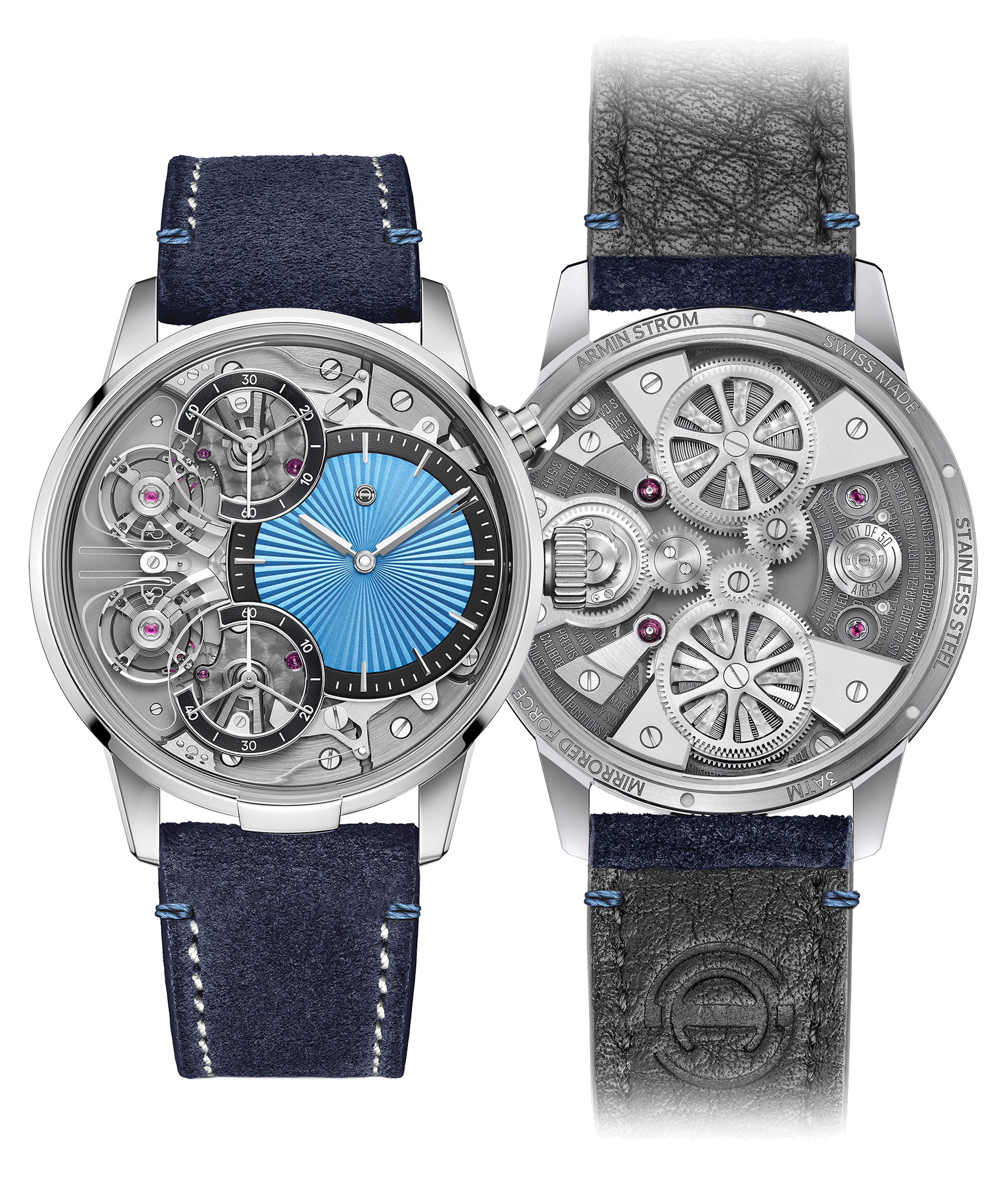 Armin Strom Gravity Equal Force Ultimate Sapphire Rose Gold